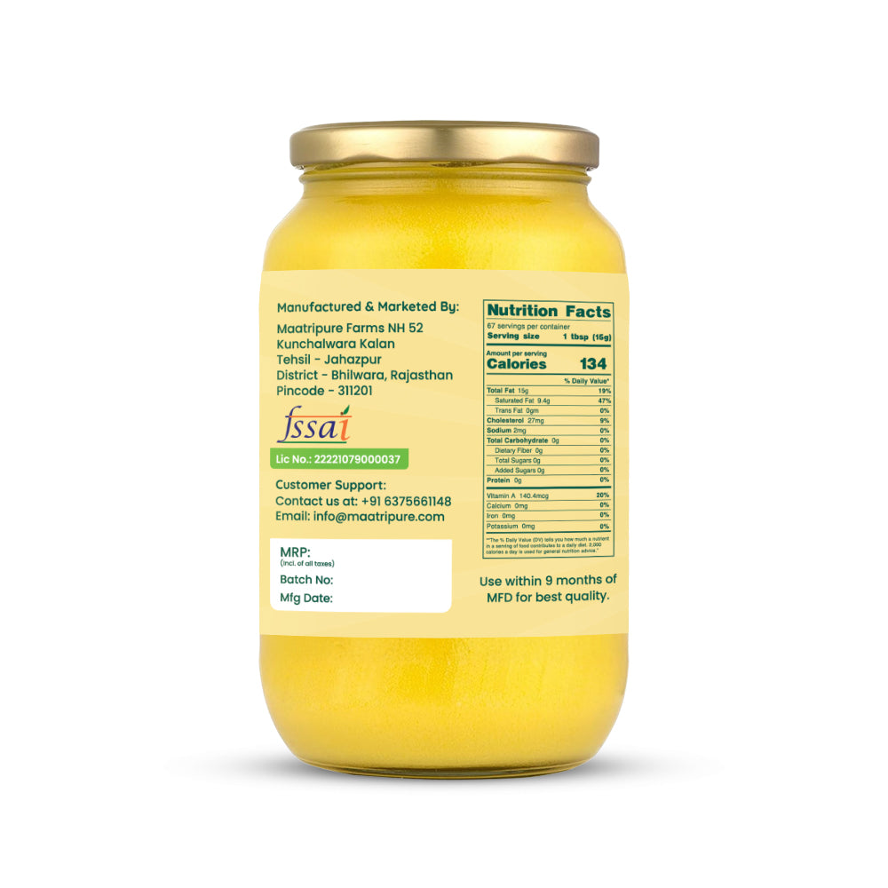 A2 Desi Cow Ghee | Heritage in Every Spoon