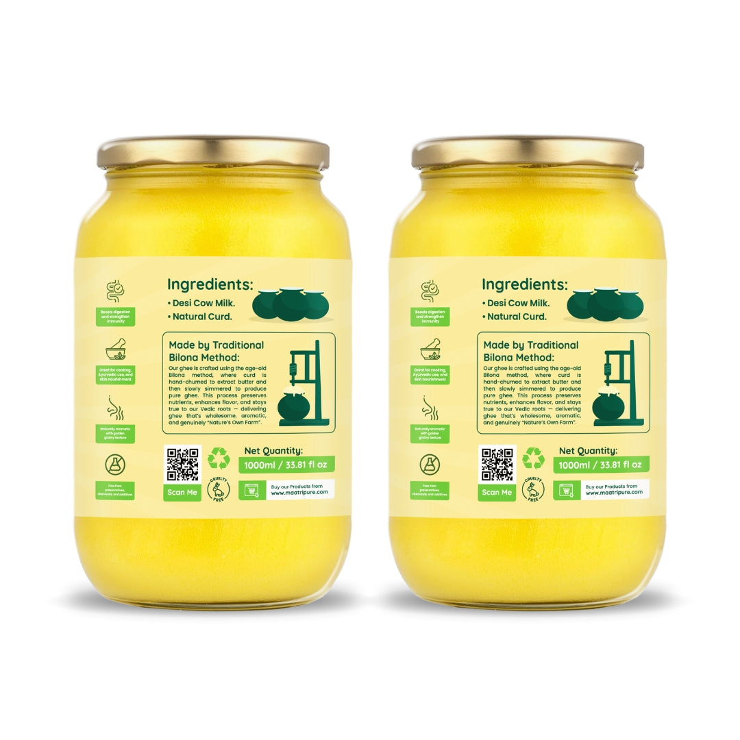 A2 Desi Cow Ghee | Heritage in Every Spoon