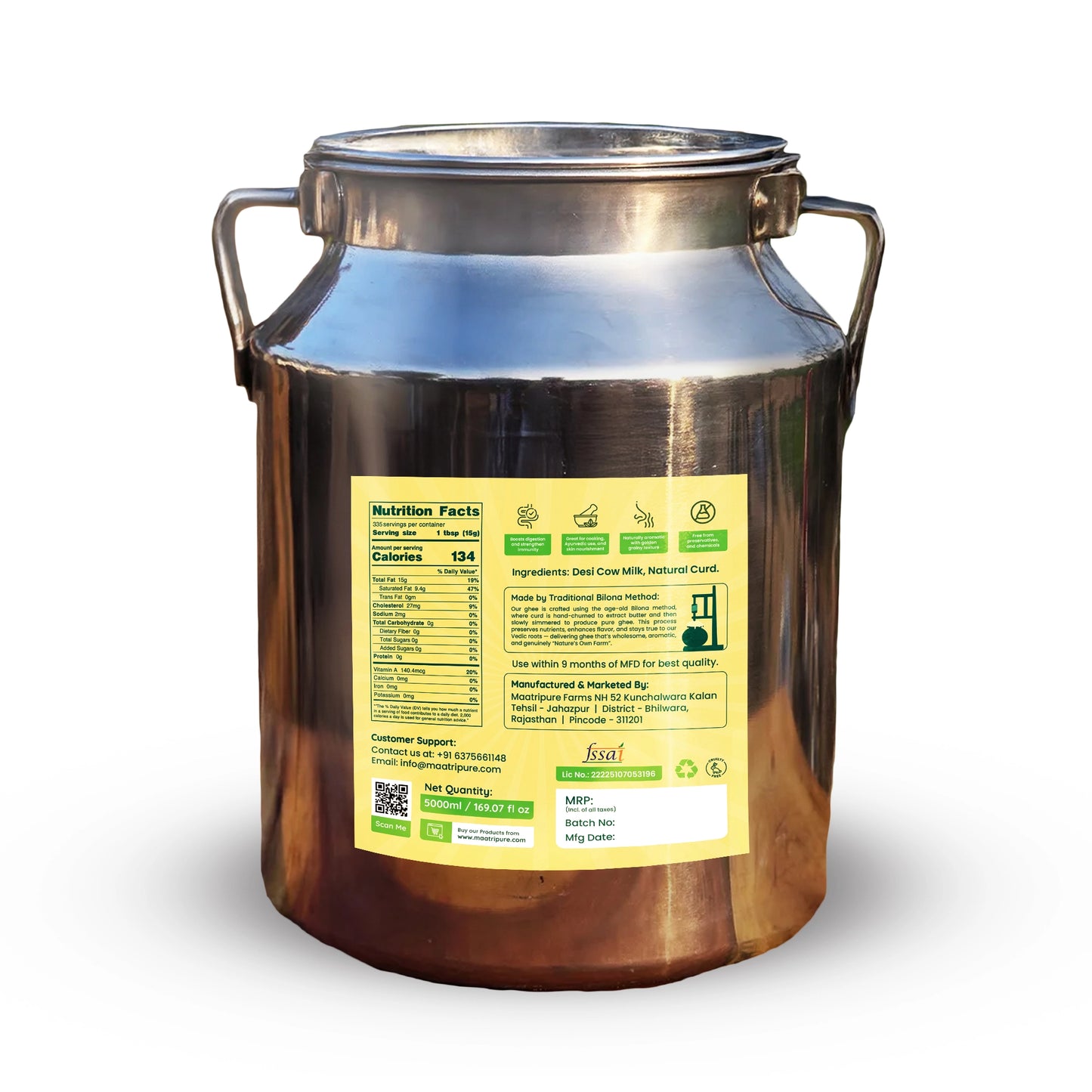 A2 Desi Cow Ghee | Heritage in Every Spoon