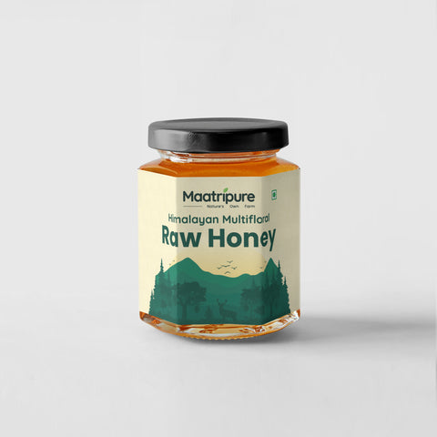 Himalayan Multifloral Row Honey – 500 Ml