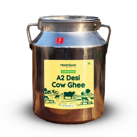 A2 Desi Cow Ghee | Heritage in Every Spoon – 5 Ltr