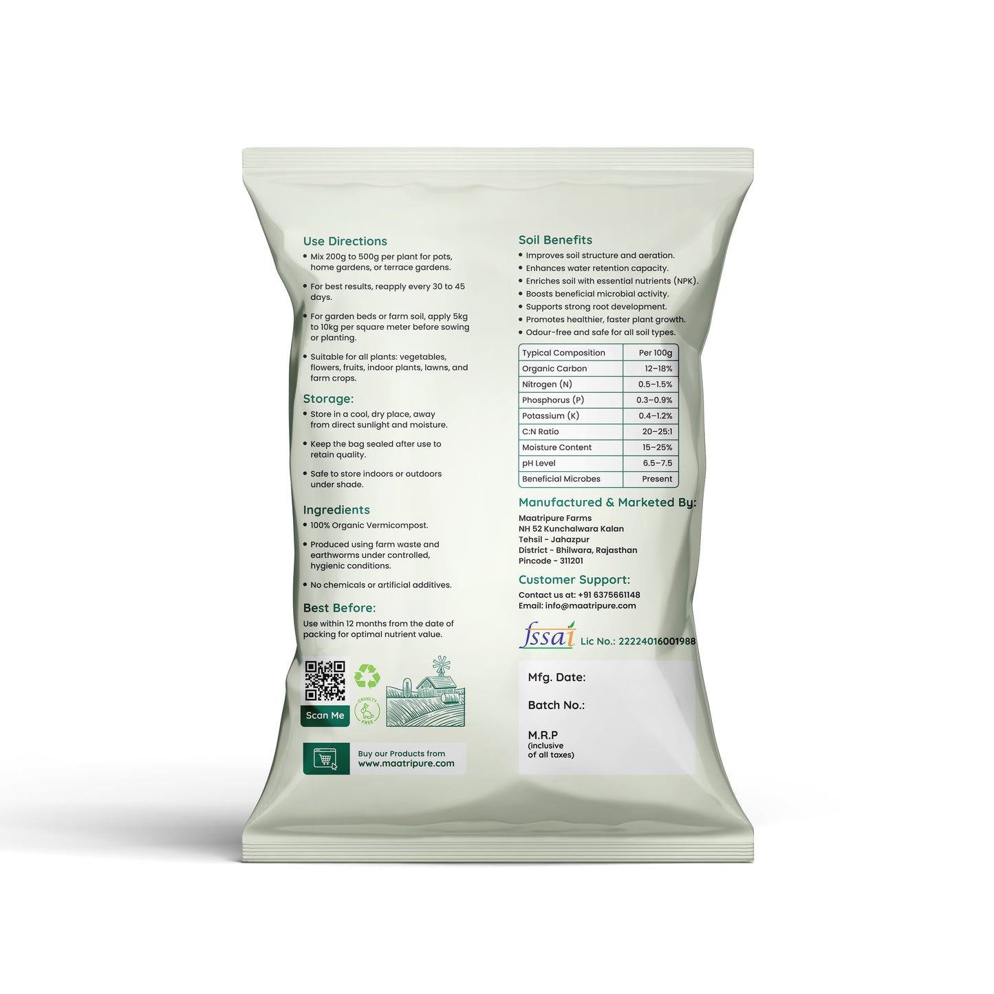 Vermicompost | Nature’s Organic Soil Booster