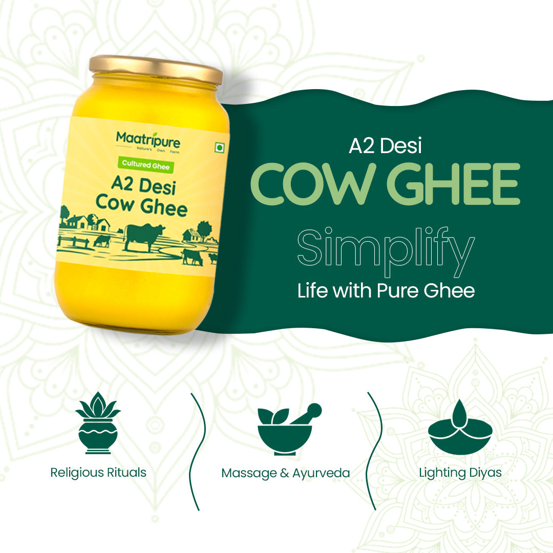 A2 Desi Cow Ghee | Heritage in Every Spoon