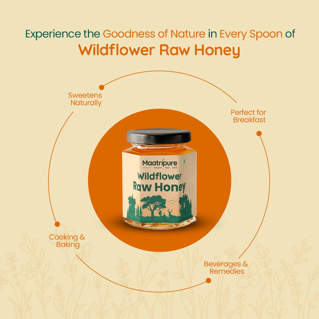 WildFlower Raw Honey | Nature’s Liquid Gold